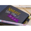 balck sketch note book