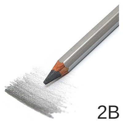 2B, ołówek grafitowy, wodorozmywalny, ArtGraf
