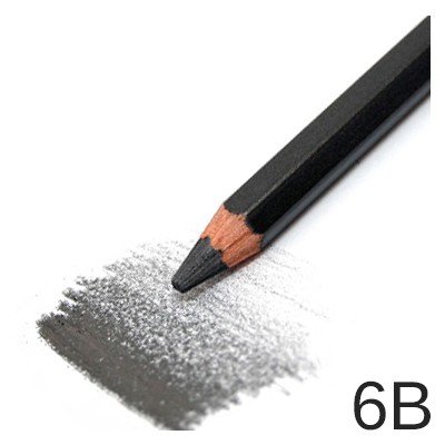 6B, ołówek grafitowy, wodorozmywalny, ArtGraf