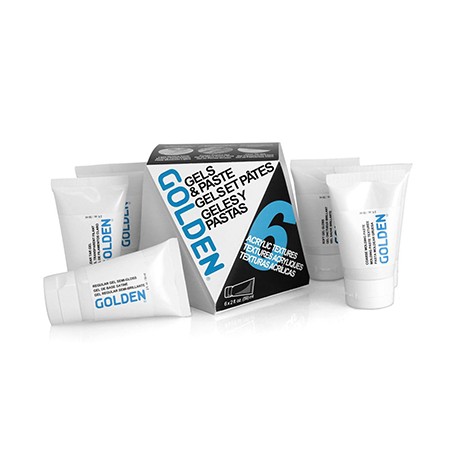 gels pastes golden set