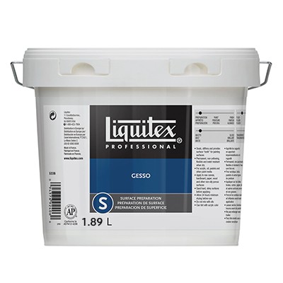 White gesso, gesso białe Liquitex 1890ml