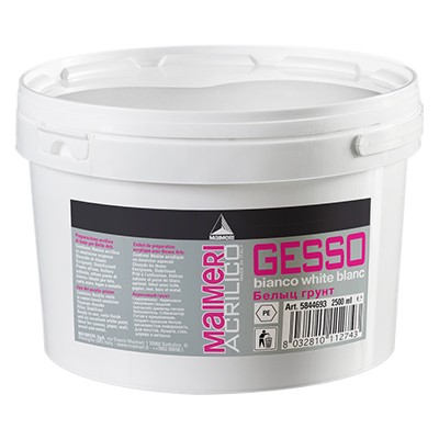 Gesso akrylowe Acrilico, Maimeri, 2500ml