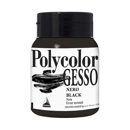 czarne gesso maimeri polycolor