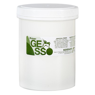 Grunt gesso, uniwersalny podkład malarski, Renesans, 1200ml