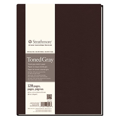 Szkicownik Toned Grey, Strathmore, 21 x 28 cm