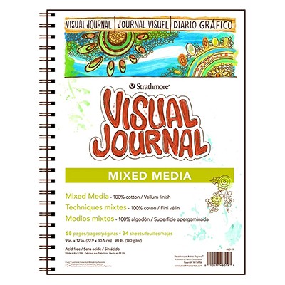 Mixmedia Visual Journal Strathmore