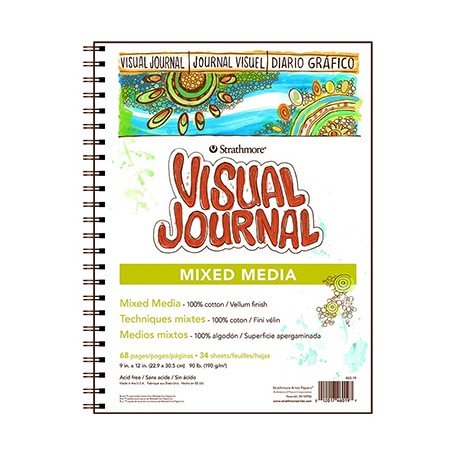 Mixmedia Visual Journal Strathmore