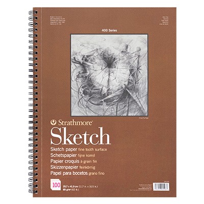 Szkicownik Sketch Strathmore, 100 ark. 89 g, A3