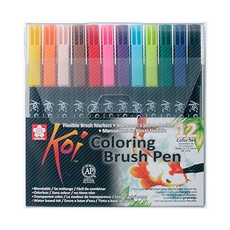 Koi Coloring Brush Pen