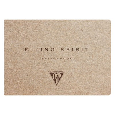 Szkicownik Flying Spirit Kraft 10,5 x 14,8 cm, 50 ark.