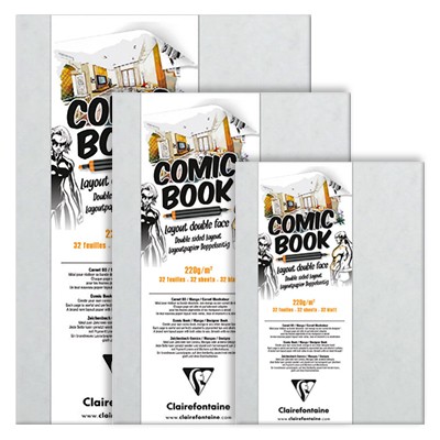 Blok do markerów Comic Book 13 x 18 cm, 32 ark.