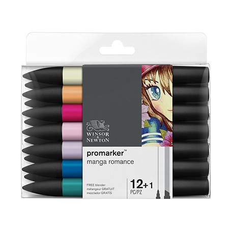 Manga Romance promarker set