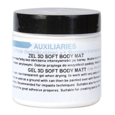 Matowy żel 3D soft body Renesans, 110 ml