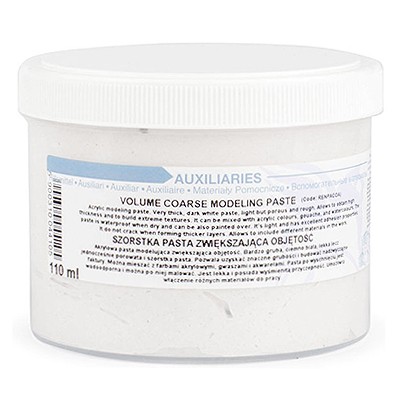 volume coarse modeling paste