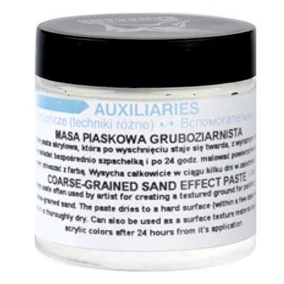 Masa piaskowa gruboziarnista Renesans, 110 ml