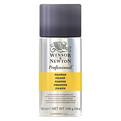 Fiksatywa do pasteli, węgli, ołówków, W&N, spray 150ml.