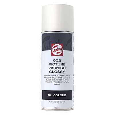 002 Werniks końcowy z połyskiem, Talens, spray 400 ml