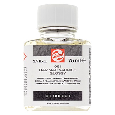 Werniks damarowy z połyskiem 081, Talens, 75 ml