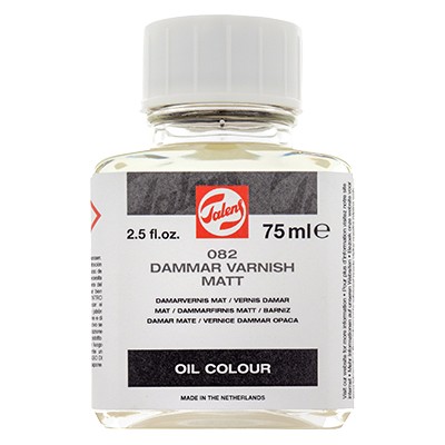 Werniks damarowy matowy 082, Talens, 75 ml