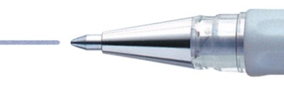 Srebrny długopis żelowy, Pentel K118