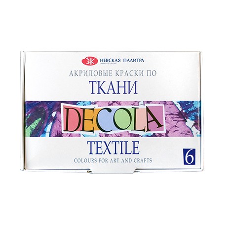 Farby do tkanin Decola Textile