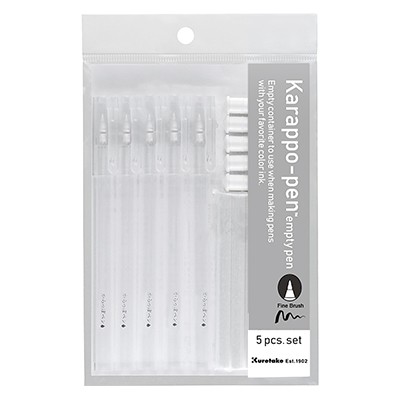 Pisaki do napełniania Karappo-pen Kuretake, 5 szt.