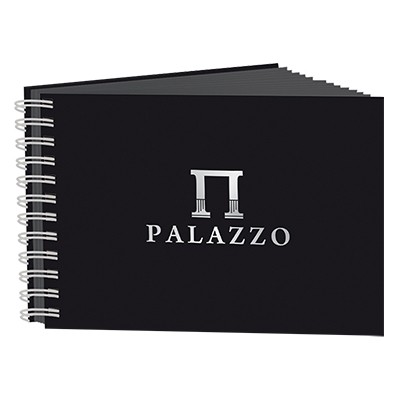Blok z czarnym papierem Palazzo, 60 ark., A5