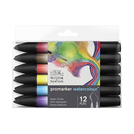 promarker watercolour basic tones