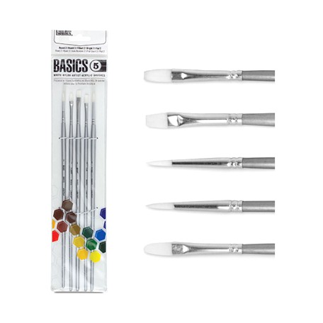 liquitex basics nylon brush