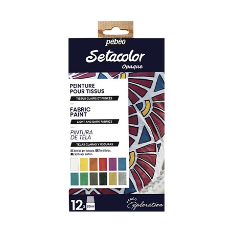 Farby do tkanin Setacolor shimmer