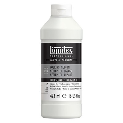 Pouring medium iridescent, Liquitex 473 ml