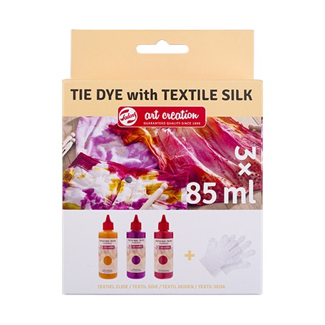 tie dye talens textile silk