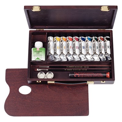 Farby akrylowe Talens Rembrandt Traditional, 10 x 40 ml + akc.