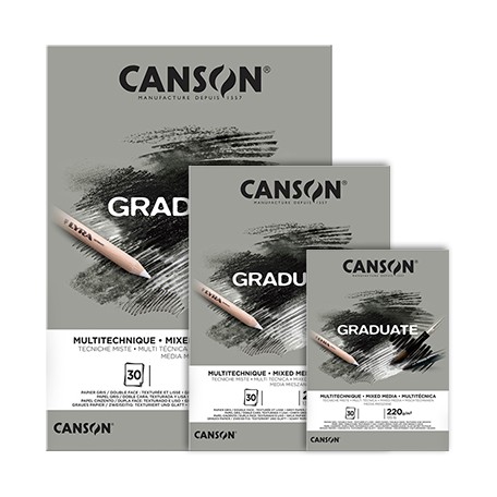 Blok Canson Graduate Grey A5