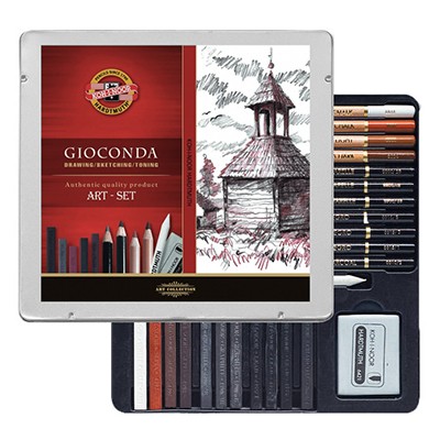 Gioconda Art-set, zestaw do szkicowania, Koh-i-Noor, 24 elem.