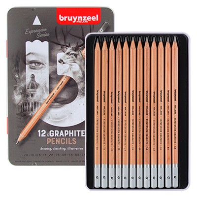 Zestaw ołówków Expression Bruynzeel, 12 szt.