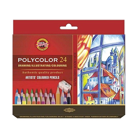 kredki polycolor kin 24