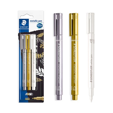 metallic markers staedtler