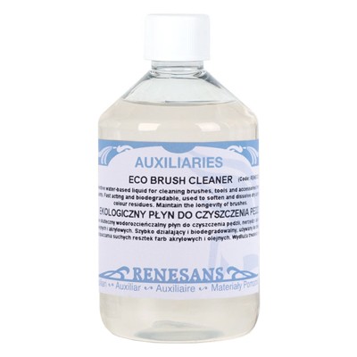 Ekologiczny płyn do czyszczenia pędzli Renesans, 500 ml
