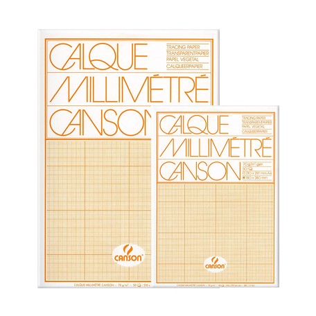 blok kalki milimetrowej canson