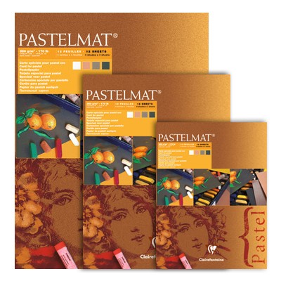 Pastelmat dark tones, blok do pasteli Clairefontaine, 24/30 cm