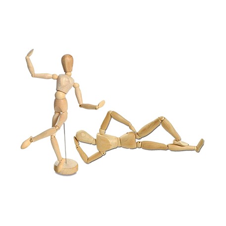 Manekin drewniany 12