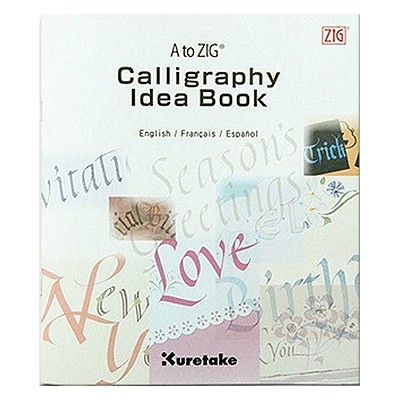 Calligraphy Idea Book, zeszyt ćwiczeń, Kuretake