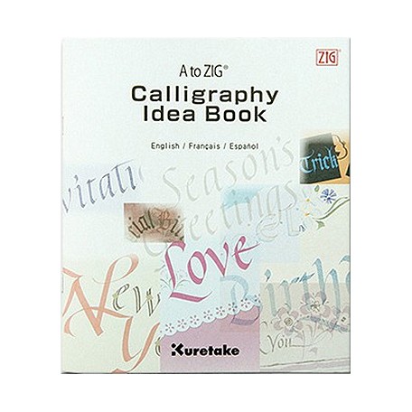 calligraphy idea book kuretake