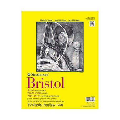 bristol blok strathmore vellum surface