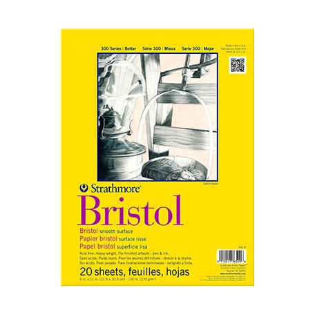 bristol blok strathmore smooth surface