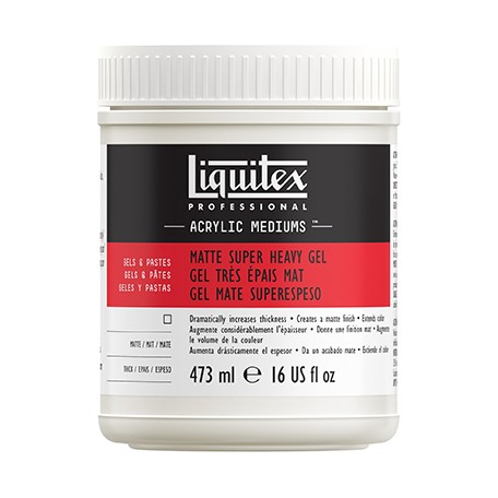 Matte super heavy gel Liquitex