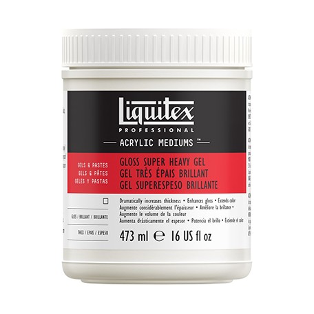 Gloss super heavy gel Liquitex