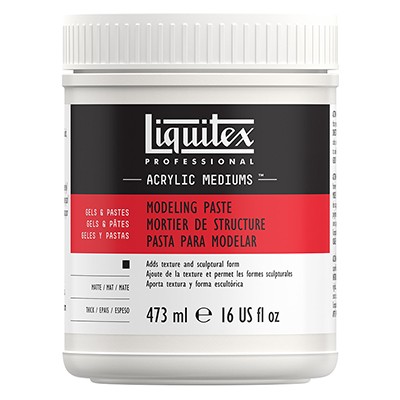 Modeling paste, Liquitex 473ml