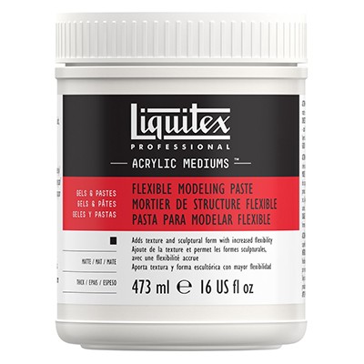 Flexible modeling paste, Liquitex 473ml